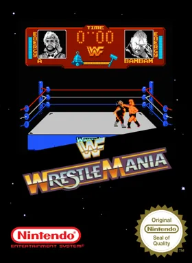 WWF Wrestlemania (Europe) box cover front